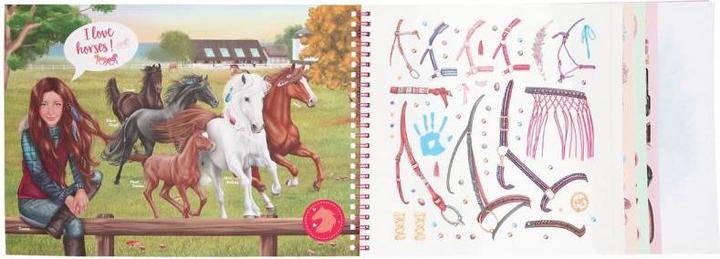 Produktbild Depesche 11583 Miss Melody - Malbuch Style your Horse, Ausmal-Buch mit traumhaften Pferde-Motiven