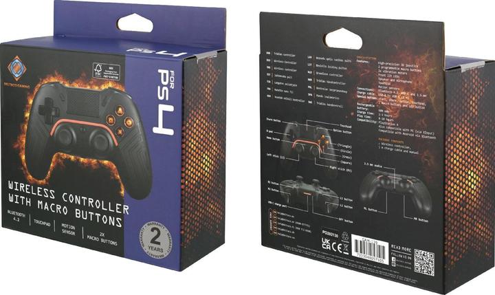 Immagine prodotto Deltaco Gaming Wireless PS4 & PC Controller (PS4, Android, PC)