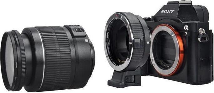 Actual product image Commlite Adapter Canon EF lenses to Sony E (Standard, Canon EF)