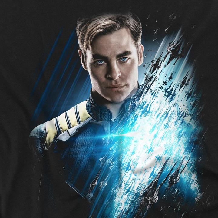 Immagine prodotto Star Trek Beyond Maglietta Capitano Kirk Poster Uomo (XXL)