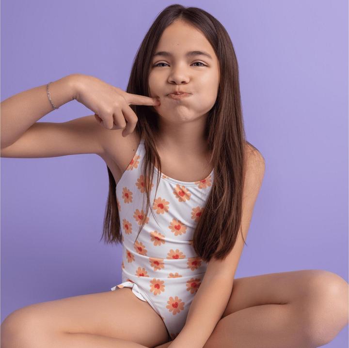 Image du produit Swim Essentials Maillot de bain fille 86/92 Flower Hearts (92)