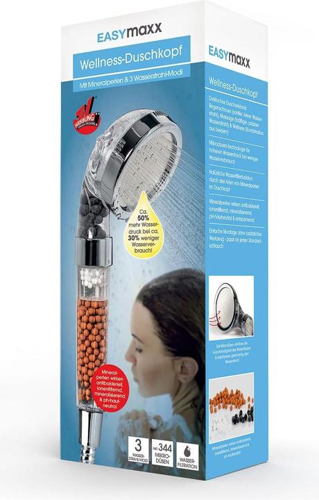 Immagine prodotto Easymaxx Doccia a mano Spa 3 in 1 (3 Tipi di raggi)