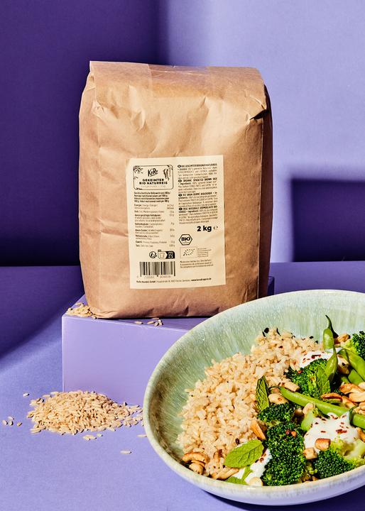 Image du produit KoRo Riz brun naturel germé bio (2000 g)