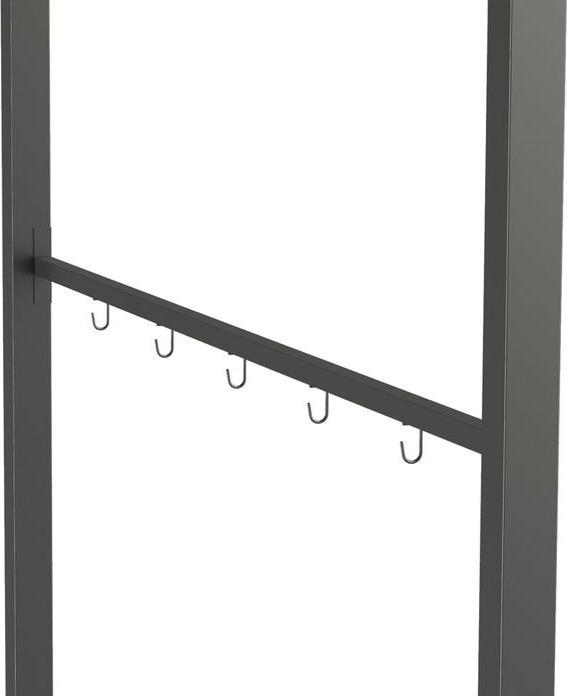 Produktbild Swisshandel24 Grillpavillon, Regenschutz, UV-beständig, mit Haken, Stahl, Polyester, Beige, 215 x 150 x 220 cm (215 cm, 150 cm)