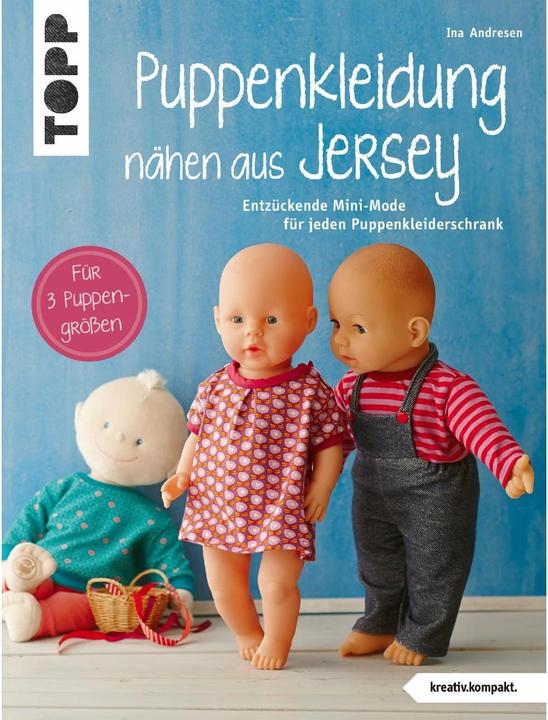 Immagine prodotto Puppenkleidung nähen aus Jersey (kreativ.kompakt.) (Tedesco, Ina Andresen, 2017)