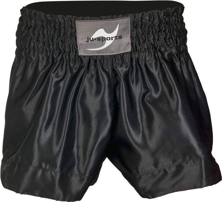 Immagine prodotto Ju-Sports Pantaloni da boxe thailandese "colore" nero (XXS)