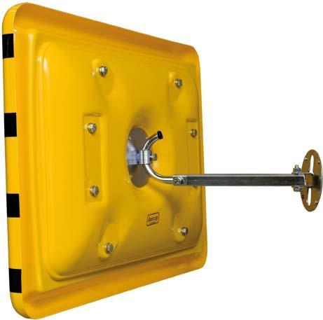 Produktbild Dancop Industriespiegel gelb/schwarz 40x60 cm (40 x 60 cm)