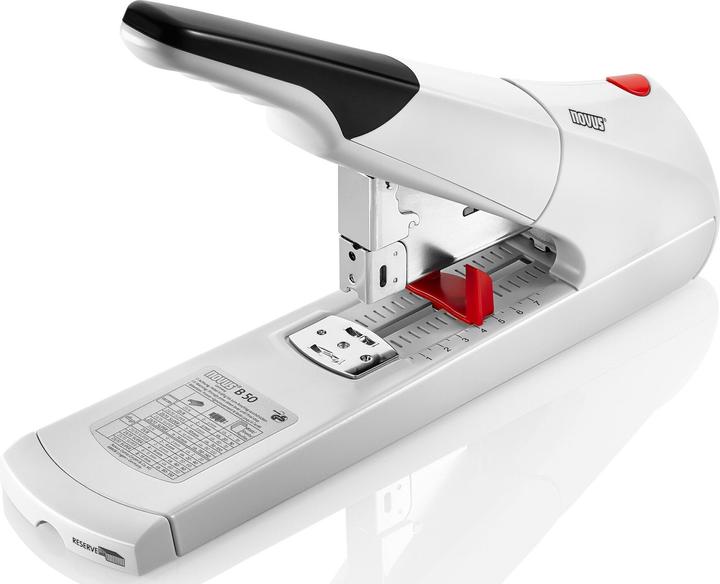 Actual product image Novus B50 Block stapler grey (140 Sheets)