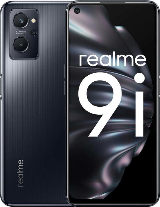 realme 9i (128 GB, Prism Black, 6.60", Dual SIM, 50 Mpx, 4G)