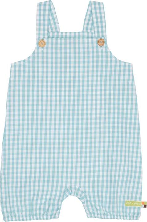 loud + proud Short Dungarees Vichy Check (80)