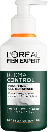 L'Oréal Paris Men Expert Derma Control Purifying Gel Cleanser (Gel, 260 ml)