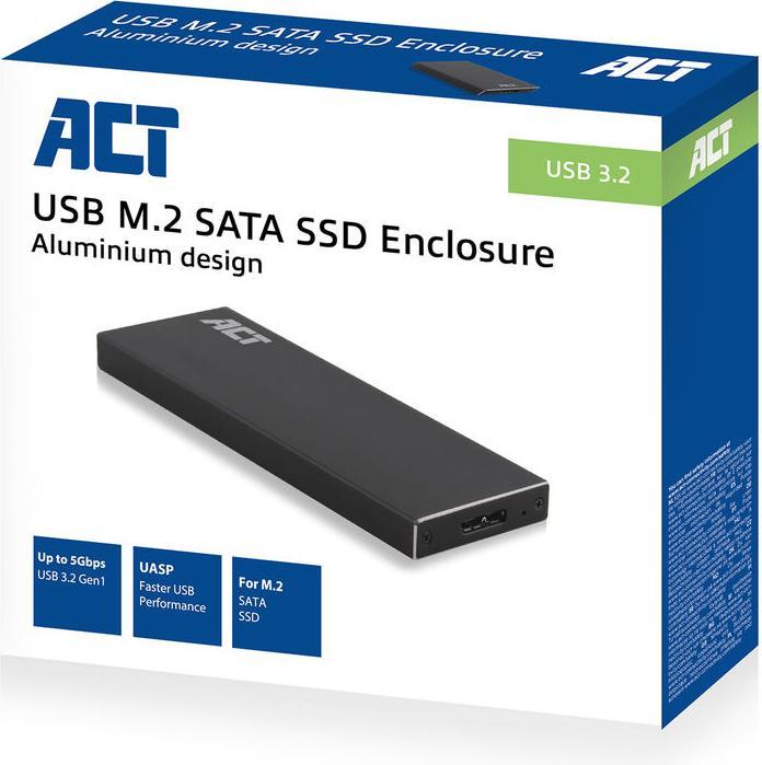 Immagine prodotto AC1600 Storage Drive Enclosure SSD Enclosure Nero M.2 (M.2)