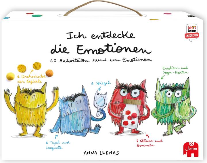 Produktbild Jumbo Ich lerne entdecken - Color Monster (Deutsch)
