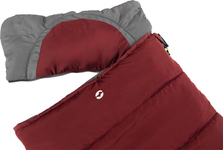 Immagine prodotto Outwell Sacco a pelo Contour Junior in poliestere, rosso, gruppo target (170 cm)