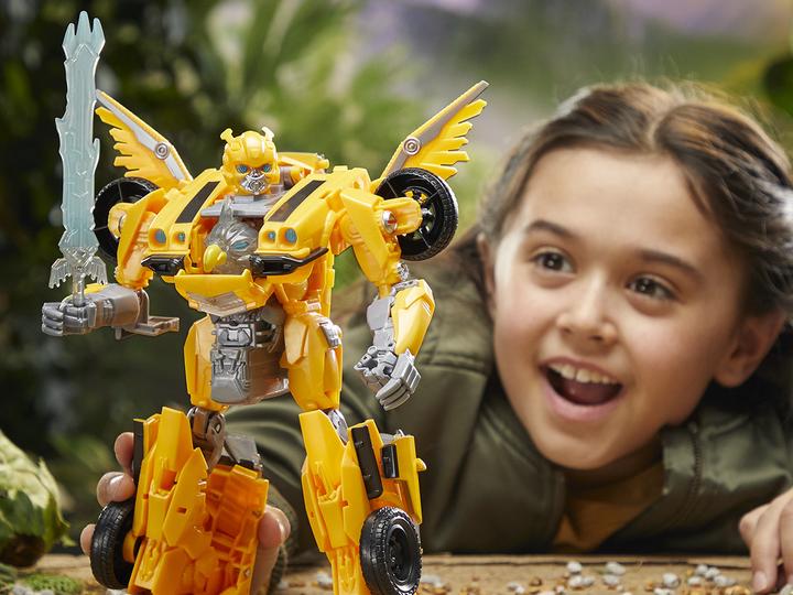 Actual product image Transformers Movie Beast Mode Bumblebee