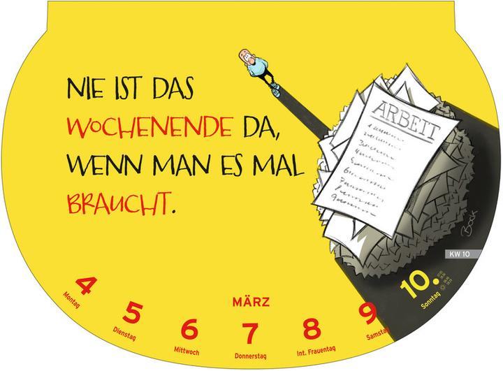 Immagine prodotto Heye Calendario illustrato Detti stupidi (21 x 29 cm, Nessuna rilegatura, Tedesco)