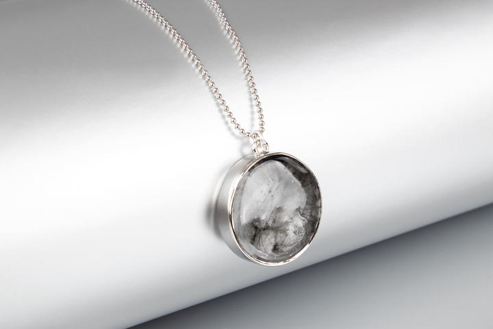 Immagine prodotto Rayher Incastonatura del metallo: ciondolo rotondo, argento 30 mm (Metallo)