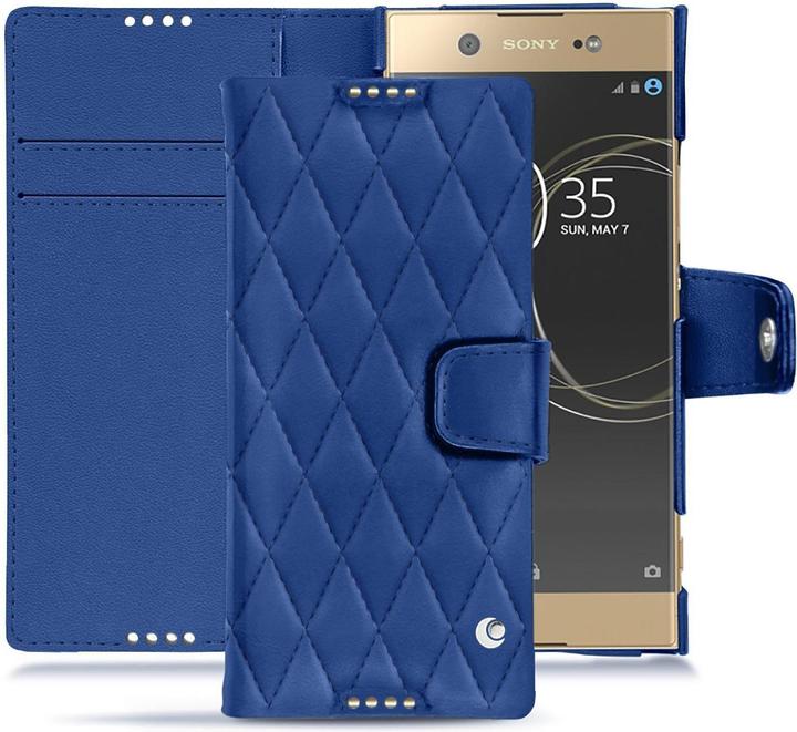 Bleu océan - Couture ( Nappa - Pantone #15458a)