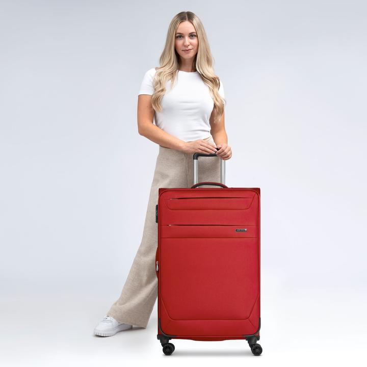 Immagine prodotto Worldpack Carrello Chicago a 4 ruote L 78 cm con piega ad espansione (95 l, XL (da 115l))