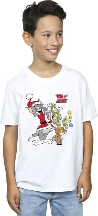 Immagine prodotto Tom & Jerry Christmas Reindeer Maglietta Ragazzi (128)