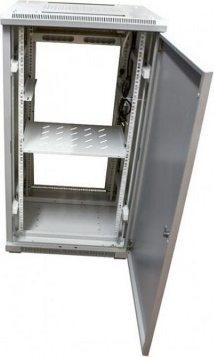 Produktbild Allnet 19 Schrank 22HE B600 / T800mm *lichtgrau* SNB-Serie (22 HE, 19 Zoll Rack)