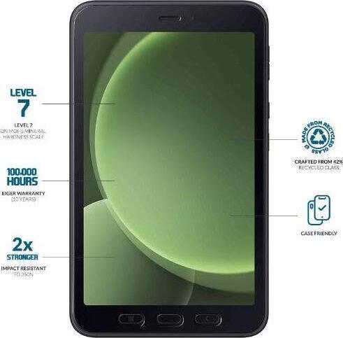 Immagine prodotto Eiger Mountain Glass Clear Tablet (1 Pezzo/i, Galaxy Tab Active 3, Galaxy Tab Active 5)