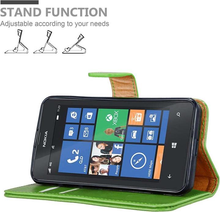 Actual product image Cadorabo Book Luxury Cover (Nokia Lumia 520)