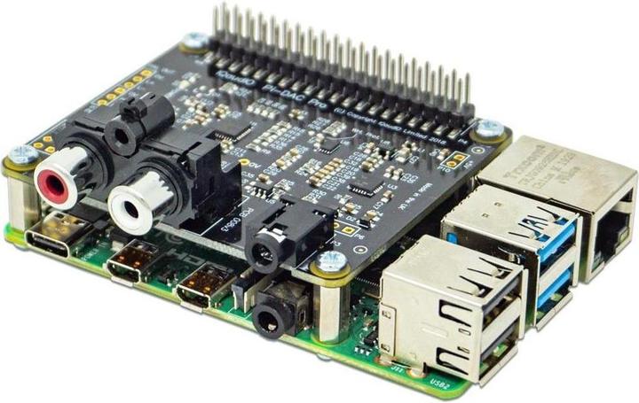 Image du produit Raspberry Pi Carte audio IQaudio DAC Pro