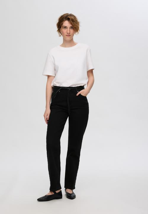 Immagine prodotto Selected Femme Slfalice Mw Straight Black Jeans Noos (W25/L30)
