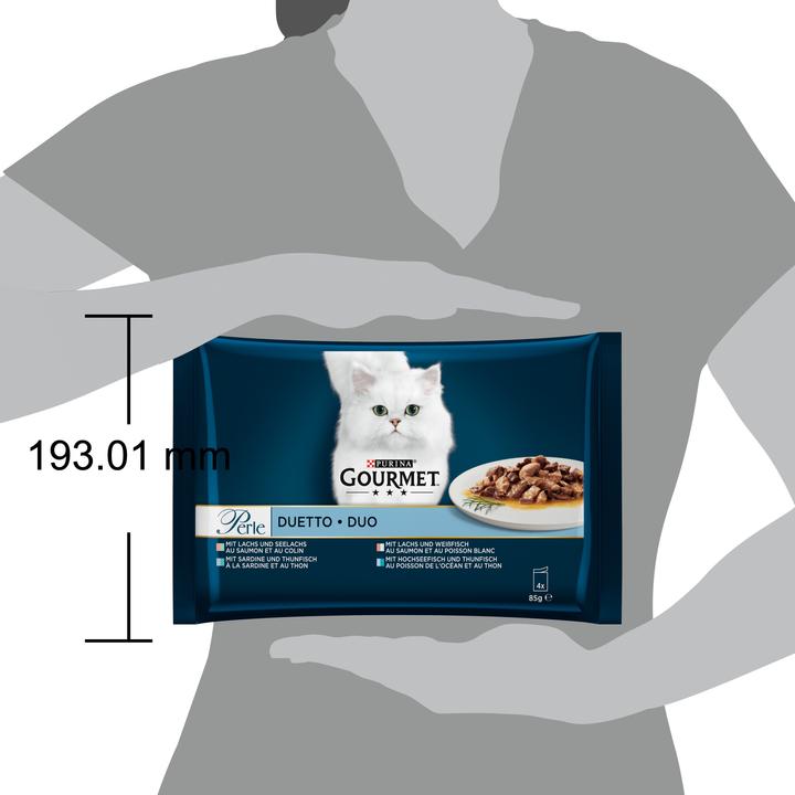Image du produit Gourmet Perle Duetto di Mare (Adulte, 4 pcs, 85 g)