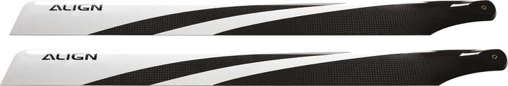 Actual product image Align 600mm 3G Carbon main rotor blades