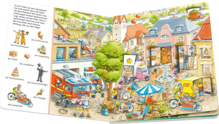 Actual product image Ravensburger Mein Sachen suchen Wimmelbuch: Auf dem Land (German, Susanne Gernhäuser, Peter Nieländer, 2024)
