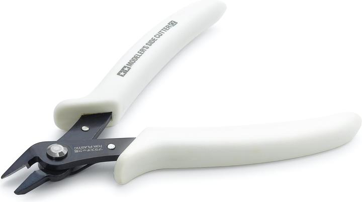 Actual product image Tamiya Modeler's Side Cutter White