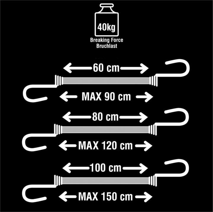 Produktbild Master Lock Gummi-Spannseilset