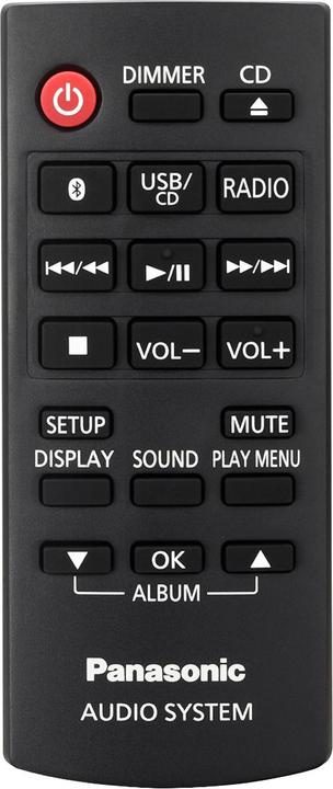 Actual product image Panasonic SC-PM272 Home Audio Microsystem 20 W Silver (Bluetooth, CD player, 2x 10 W)