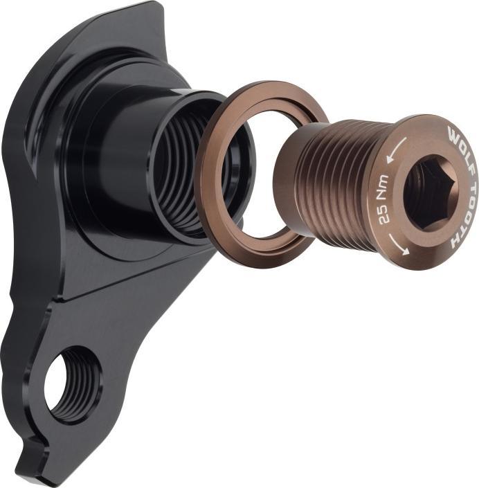 Produktbild Wolf Tooth UDH Schaltauge espresso