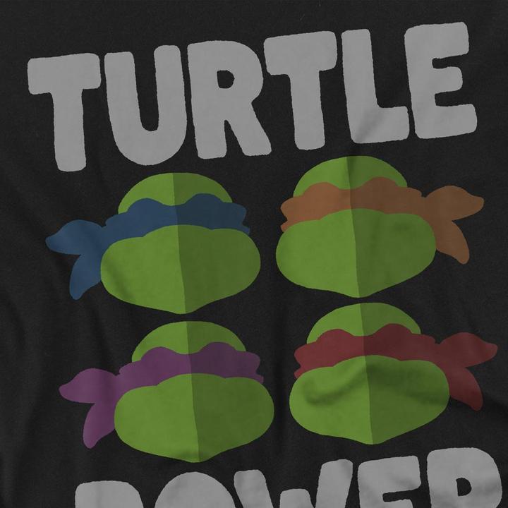 Immagine prodotto Teenage Mutant NT Turtle Power Maglietta Facce Uomo (XXL)