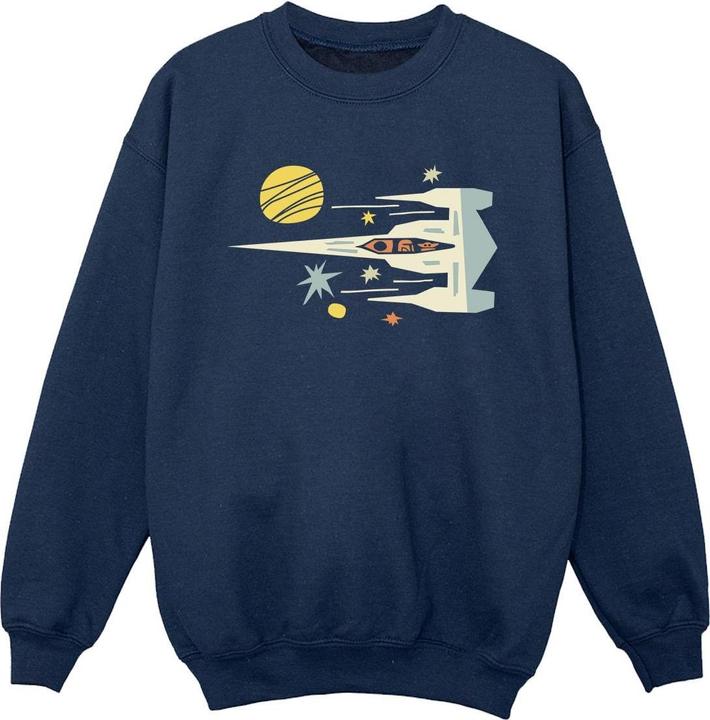 Star Wars The Mandalorian Cutout Ship Sweatshirt Jungen