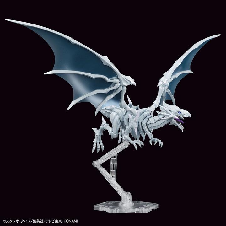Actual product image Bandai YU-GI-OH - Figure-Rise Standard Amp. Blue-Eyes White Dragon -Model Kit