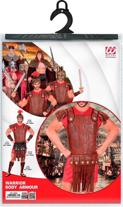 Immagine prodotto Widmann GLADIATORS ARMOR IN LEATHER OPTIQUE, Taglia unica adulti (Taglia unica)