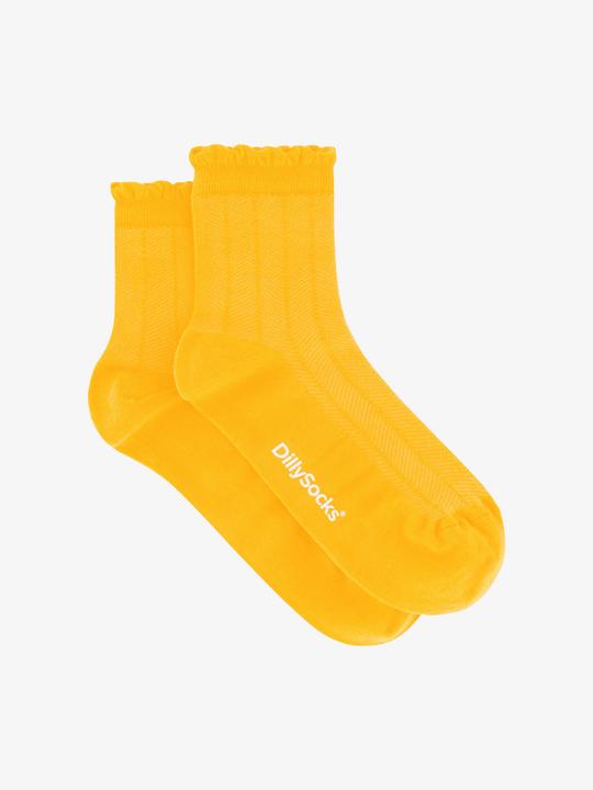 DillySocks Ruffled Sun