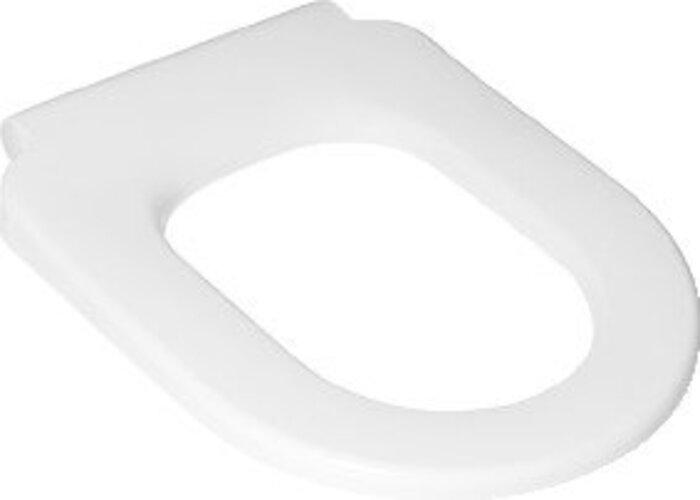 Produktbild Villeroy & Boch V&B Ringsitz SUBWAY Scharniere aus Edelstahl weiss