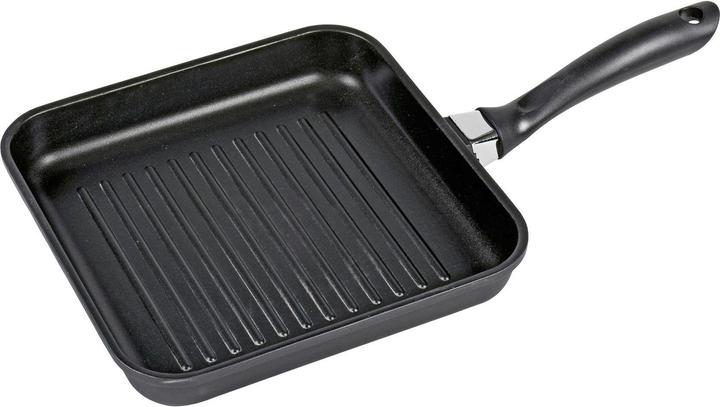 Immagine prodotto Krüger Padella Grill Leipzig 28x28cm in alluminio fuso (Padella grill, Alluminio pressofuso)