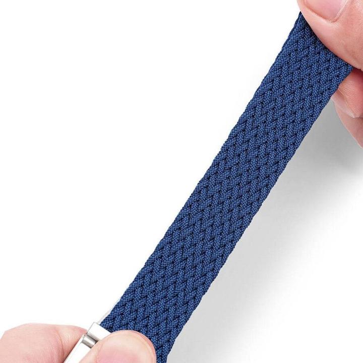 Actual product image Dux Ducis Mixture Pro Strap Apple Watch 42mm/44mm/45mm/49mm - Blue (42 mm, 44 mm, 45 mm, 49 mm, Nylon)