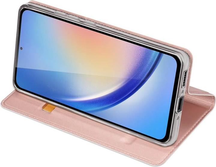 Image du produit Dux Ducis Étui à rabat Skin Pro pour Samsung A35 5G - rose (Samsung Galaxy A35)