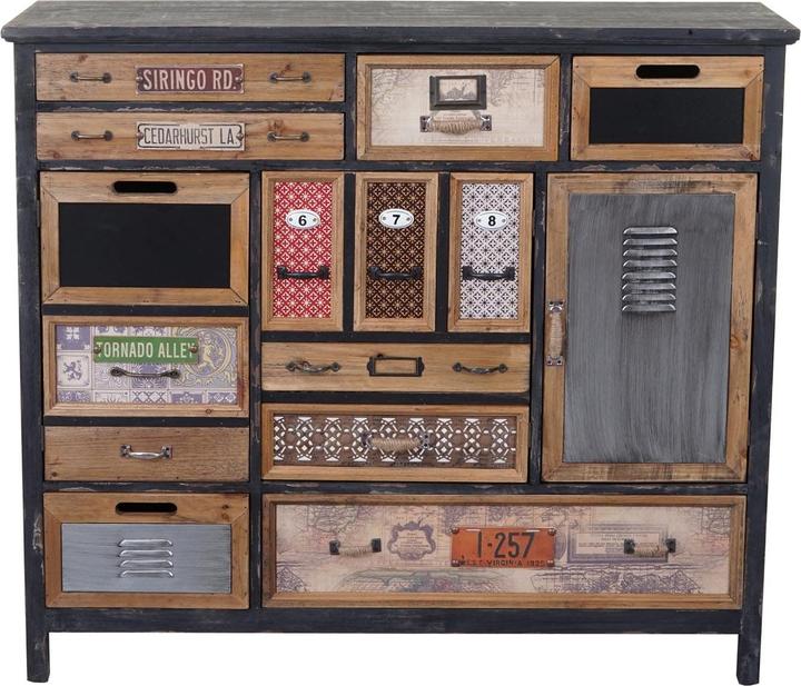 Actual product image Jamb Pharmacist cabinet (110 x 32 x 100 cm)