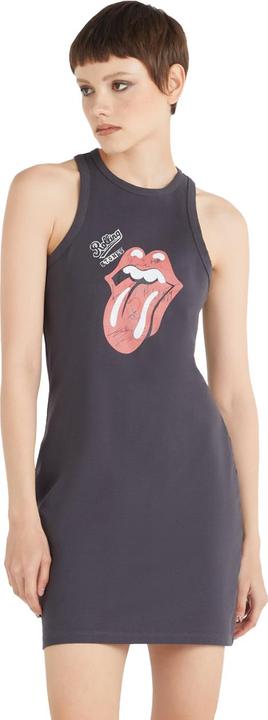 Actual product image Amplified Womens/Ladies Autographs The Rolling Stones Slim Sleeveless Dress (S)