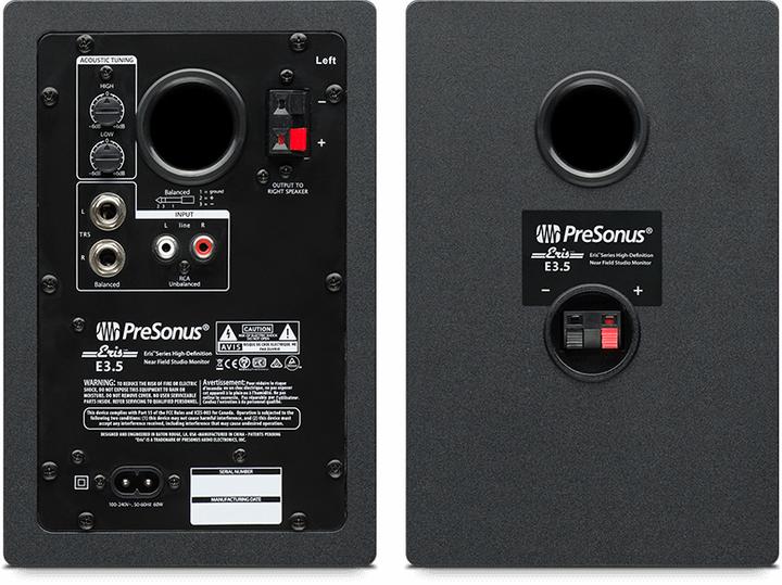 Actual product image PreSonus Eris E3.5 (Passive, Active, Pair, 2x 25 W)