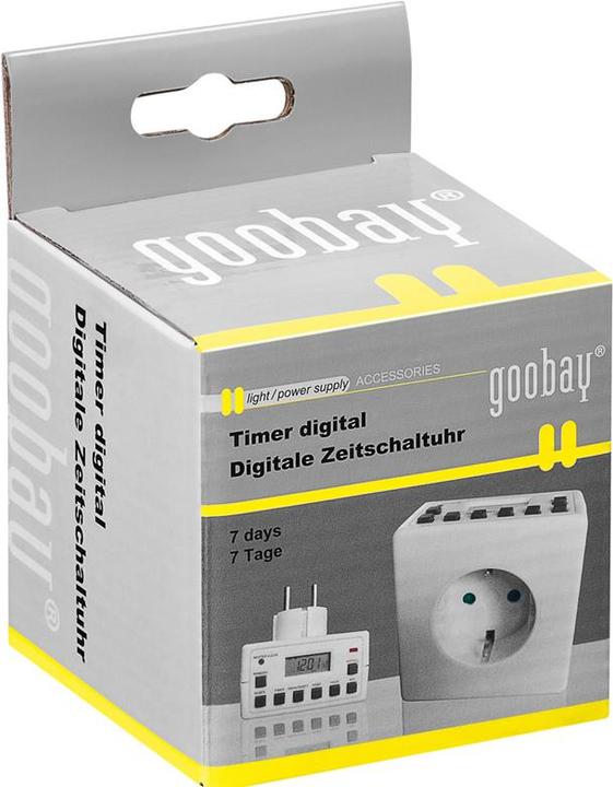 Produktbild Goobay Digitale Zeitschaltuhr