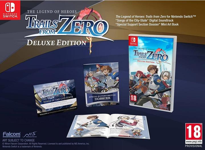 Image du produit Magni The Legend of Heroes : Trails from Zero Édition Deluxe (Switch, Switch Lite, Switch OLED, EN)